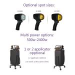 4 Wavelength Laser Hair Removal 808nm Diode Laser Epilation Machine Tec Cooling