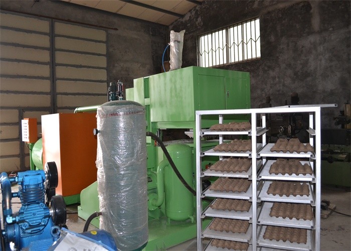 Semi Automatic / Automatic Paper Egg Tray Machine High Performance Energy Saving