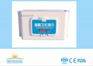 Quality OEM Packed Disposable Wet Wipes , Baby Safe Disinfectant Wipes 75% Isopropyl Alcohol wholesale