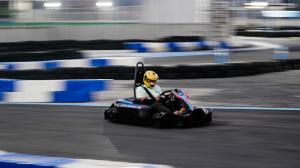 Quality 40km/h Electric Go Kart Terrain Clearance 43mm For Children / Adult wholesale