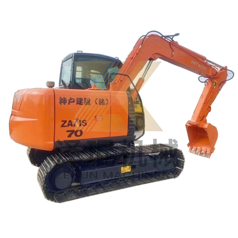 Used Hitachi ZX70-5G Excavator with Hydraulic Pump in Good Condition