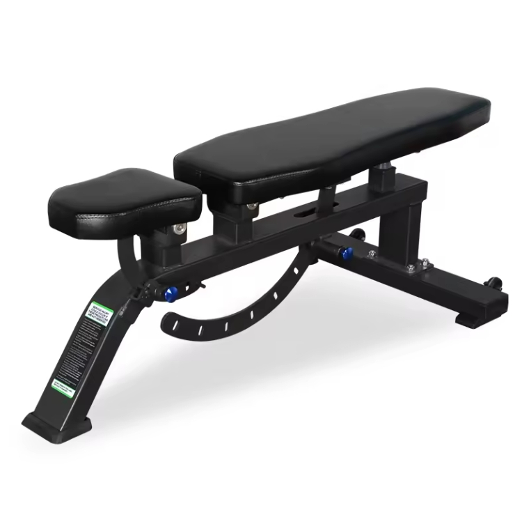 Steel Multi-Functional Gym Chair with Adjustable Bench Push-up and Down Inclined Fitness Features Home Gym