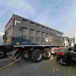 14 Feet Height Heavy Dump Truck Equipped With Air Brakes And Air Ride Suspension