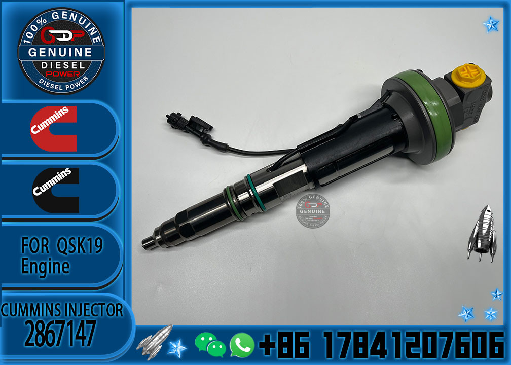 High quality QSK38 QSK50 QSK19 Diesel Engine Fuel Injector 2867147