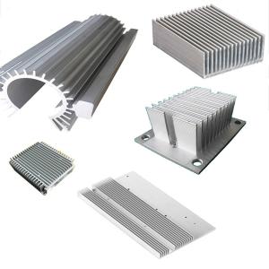 Quality Sustainable Aluminum Industrial Profile Outside Fin Aluminum Radiator For Air Conditioner wholesale