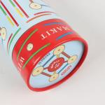 Reusable Leakproof Cardboard Cylinder Packaging , Ultraportable Eco Tube