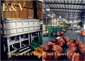 Quality 5000Mt Copper Cable Vertical Continuous Casting Machine 7920H Working Hour wholesale