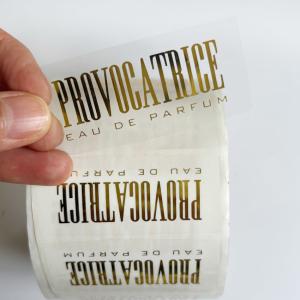 Quality 70mm 30mm Holographic Die Cut Stickers Transparent Eco Friendly wholesale