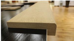 Quality Prefinished Oak wood stair tread wholesale