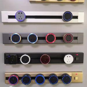 Quality Power Track Rail Electric Outlet Adapters Customized for Your Kitchen or Office Needs wholesale