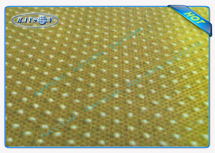100% PP Spunbond TNT Nonwoven Fabric PVC + PP Non Slip Dotted Nonwoven Rug Pad