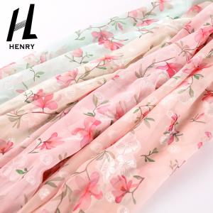 Quality ODM Polyester Woven Fabric Chiffon Printing For Dress Garment wholesale