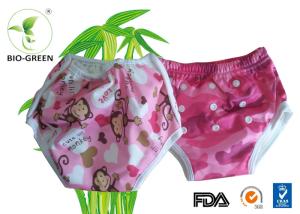 Quality Softness Gentle Bamboo Infant Swim Pants , Machine Wash Large Swim Nappies wholesale