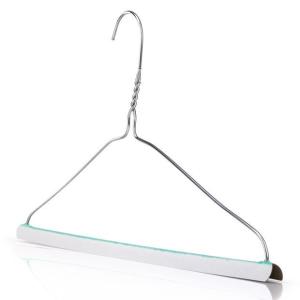 Quality Dry Cleaning 1.9mm PVC Coated Laundry Wire Hanger wholesale