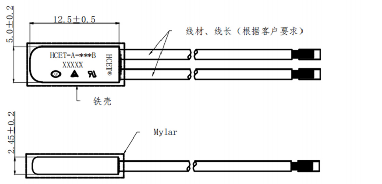 Auto Reset Cutoff Bimetal Temperature Control Switch Thermostat Thermal Protector For Motor Water Pump