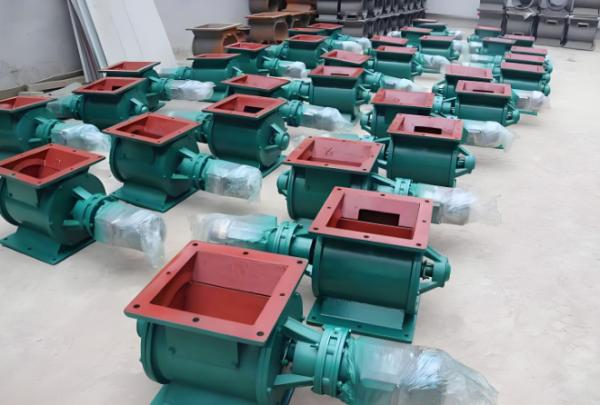 Floor Mounted Electric Star Discharger For Powder And Granule Materials In