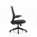 Up Down Velvet Swivel Desk Chair 660MM Nylon Office Chair