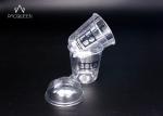 High Clarity Pet Plastic Cups With Special Cat Shaped Clear Lids