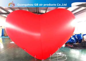 Quality Giant Inflatable Holiday Decorations Hanging Heart Helium Balloons wholesale