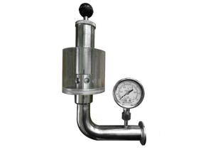Quality Adjustable Automatic Hygienic Pressure Relief Valve Union Exhaust Pressure Valve wholesale