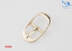Quality Elegant Style Brass Center Bar Buckle , Custom Design Decorative Shoe Buckles wholesale