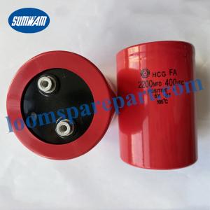 Quality Capacitor Picanol Loom Spare Parts 2200 MF 400V DC wholesale
