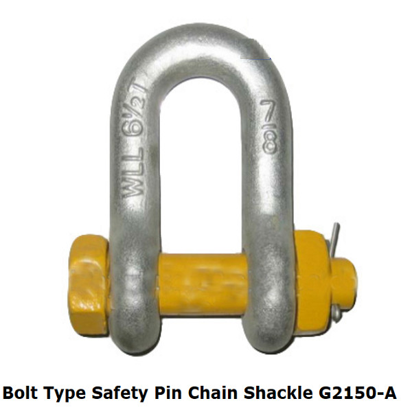 1/4 To 3 Inch Bolt Screw Pin Anchor Shackle Crosby Chain Shackle
