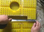 Polyurethane Anti Slip Mat for 37 1/2 inch Rotary Table Drilling Rig 30MM