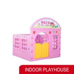 Pink Sweet Candy Toys Kindergarten Indoor Plastic Playhouse For Kids