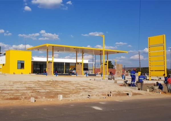 Cheap ODM Gas Station Shed Steel Frame Industrial Buildings Prefab ISO9001 for sale