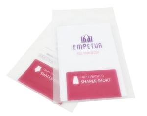 Quality Underwear Poly Bag Packaging Garment Packaging Bags Silk Screen Printing wholesale