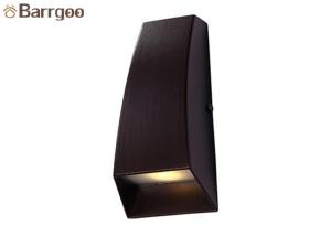 Quality Streamline LED Outdoor Wall Lights Lamp 2 Heads Black White Grey Housing Color wholesale