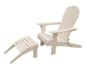 Quality China Made Modular Adirondack Chair with a Foodstool wholesale