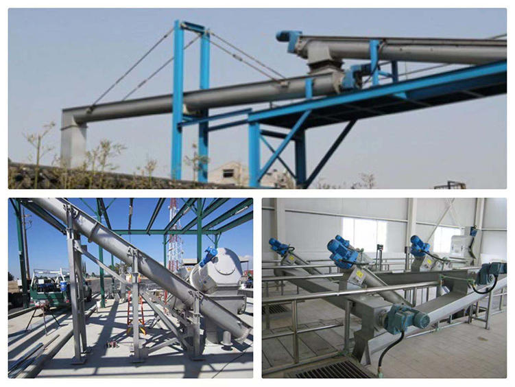 Multifunctional Cement Metallurgy Spiral Blade With Shaft Screw Flight