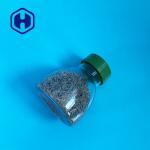 Round Condiment Spice 200ml Plastic Packaging Jar Bpa Free Diameter 40mm