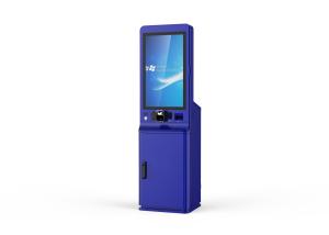 Quality Outdoor Self Service Payment Kiosk With Cash Payment And Card Dispenser POS Payment wholesale