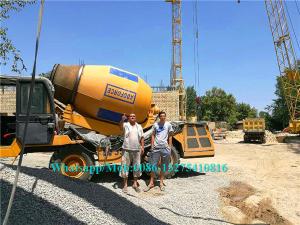 Quality Hydraulic Concrete Construction Equipment Self Loading Mobile Concrete Mixer wholesale