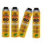 Customized Heat Resistant Polyurethane Foam Spray 750Ml Door Window Caulking