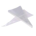 Bacteria Resistant Plastic Packaging Treat Bags , Transparent Cone Shaped Sweet