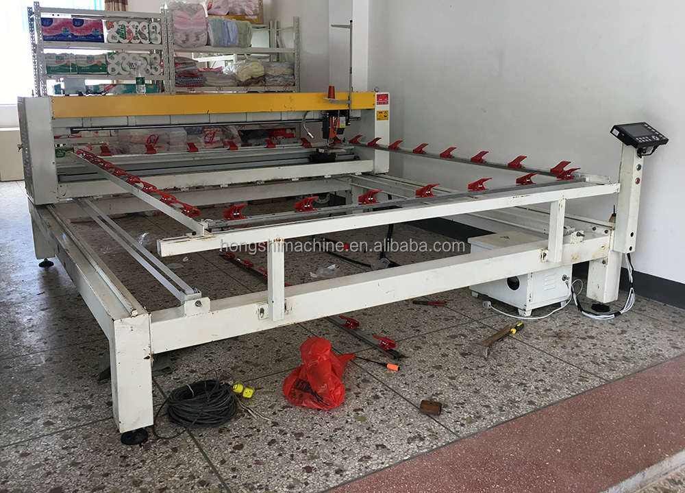 Automatic Chair Car Leather Quilting Machine/Single Needle Bedspread Sofa Cushion Sewing Machine