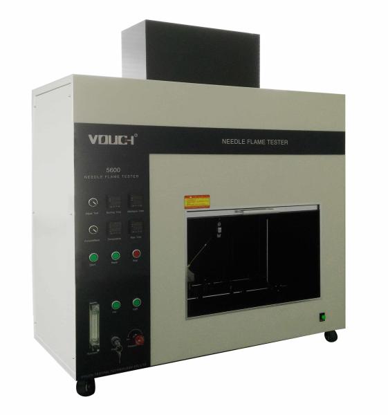 Standard IEC60695 Needle Flame Test Apparatus for Plastics , Flammability