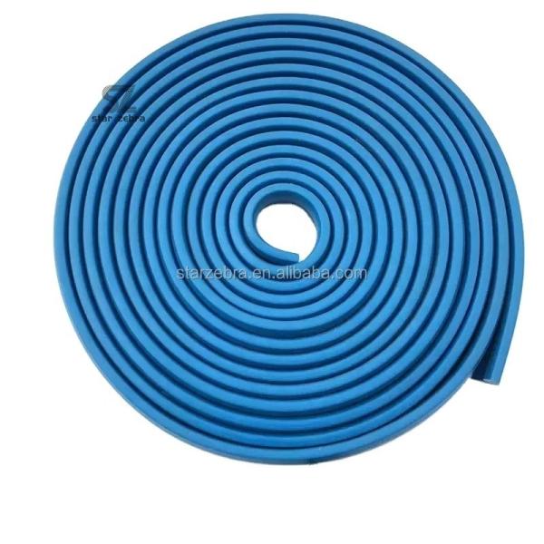 SK Rubber Excavator Slewing Bearing Seal Strips for Swing Bearing in Blue