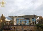 Prefabricated Metal Homes PVDF Fabric Luxury Tent Hotel With 1 Bedroom And 1