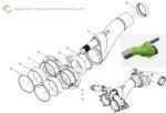 Zoomlion Truck Mounted Concrete Pump S Pipe Assy. 001690207A0100000
