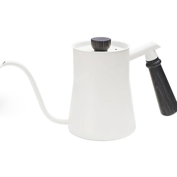 Gooseneck Spout Coffee Filter Accessories Stainless Steel Coffee Pot With Lid