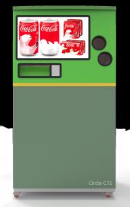 Quality Aluminum Can Recycling Reverse Vending Machine With Compactor wholesale