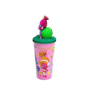 Quality OEM 3D Collectible Designer Toy Custom Your Own Plastic Cup 3D Cartoon Drink Cup wholesale