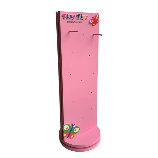 Modern Wooden Display Stand Free Standing Turning Display Stand Tiny Tips