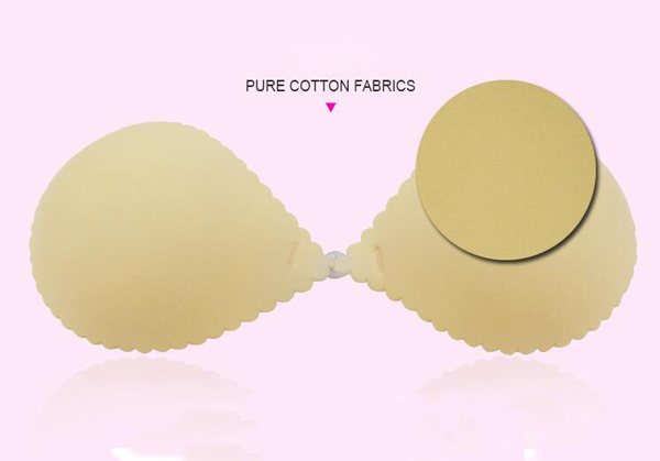 Women sticky silicone seamless strapless push up bra exporter