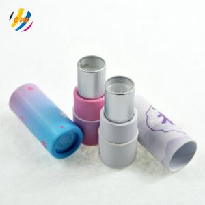 Quality 33mm Diameter Cosmetic Paper Tube Packaging For Lip Balm wholesale